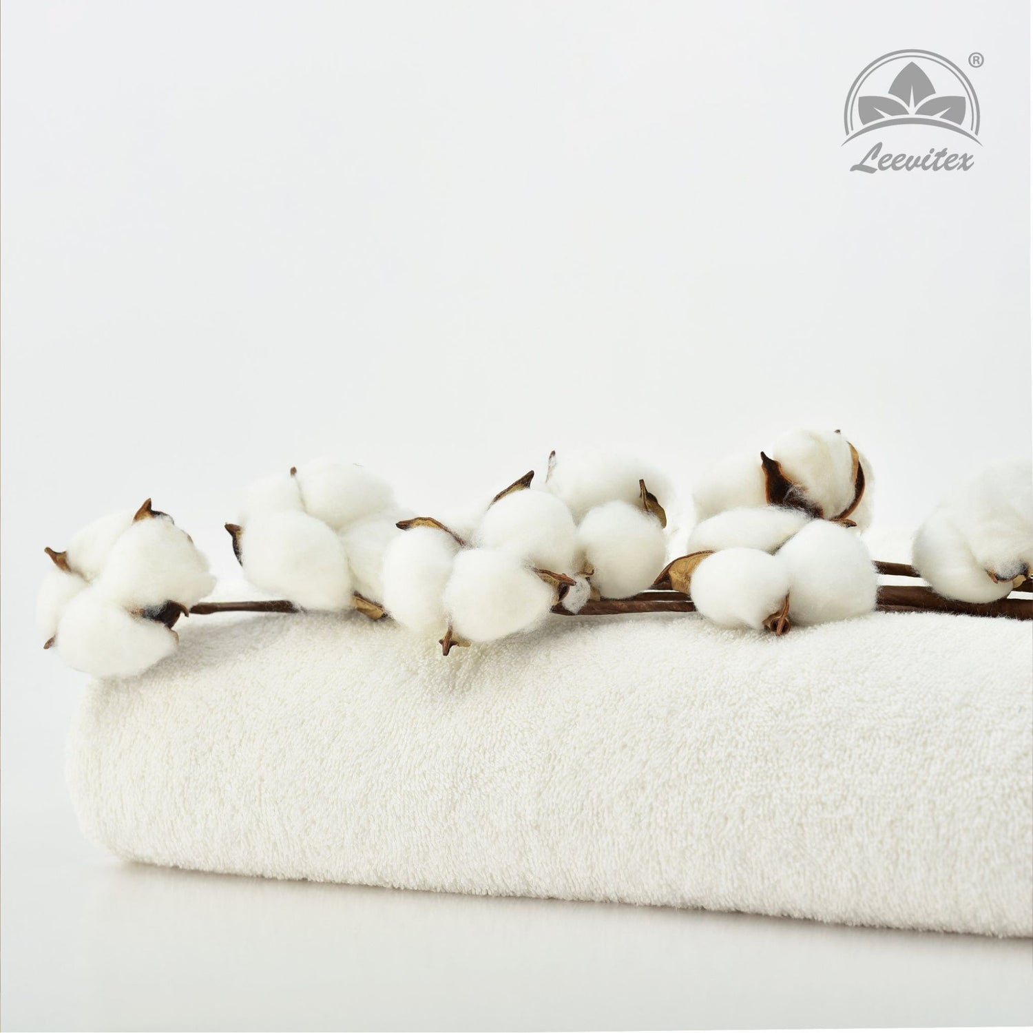 Handtücher von Leevitex – 4er Set, 100% Baumwolle, 50 x 100 cm, weich und saugfähig