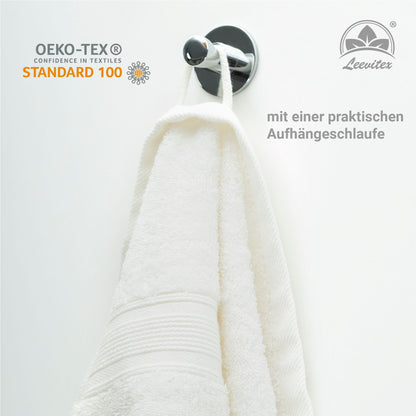 Saunatücher aus 100% Baumwolle im 1er Set – 80 x 200 cm, weich und saugfähig