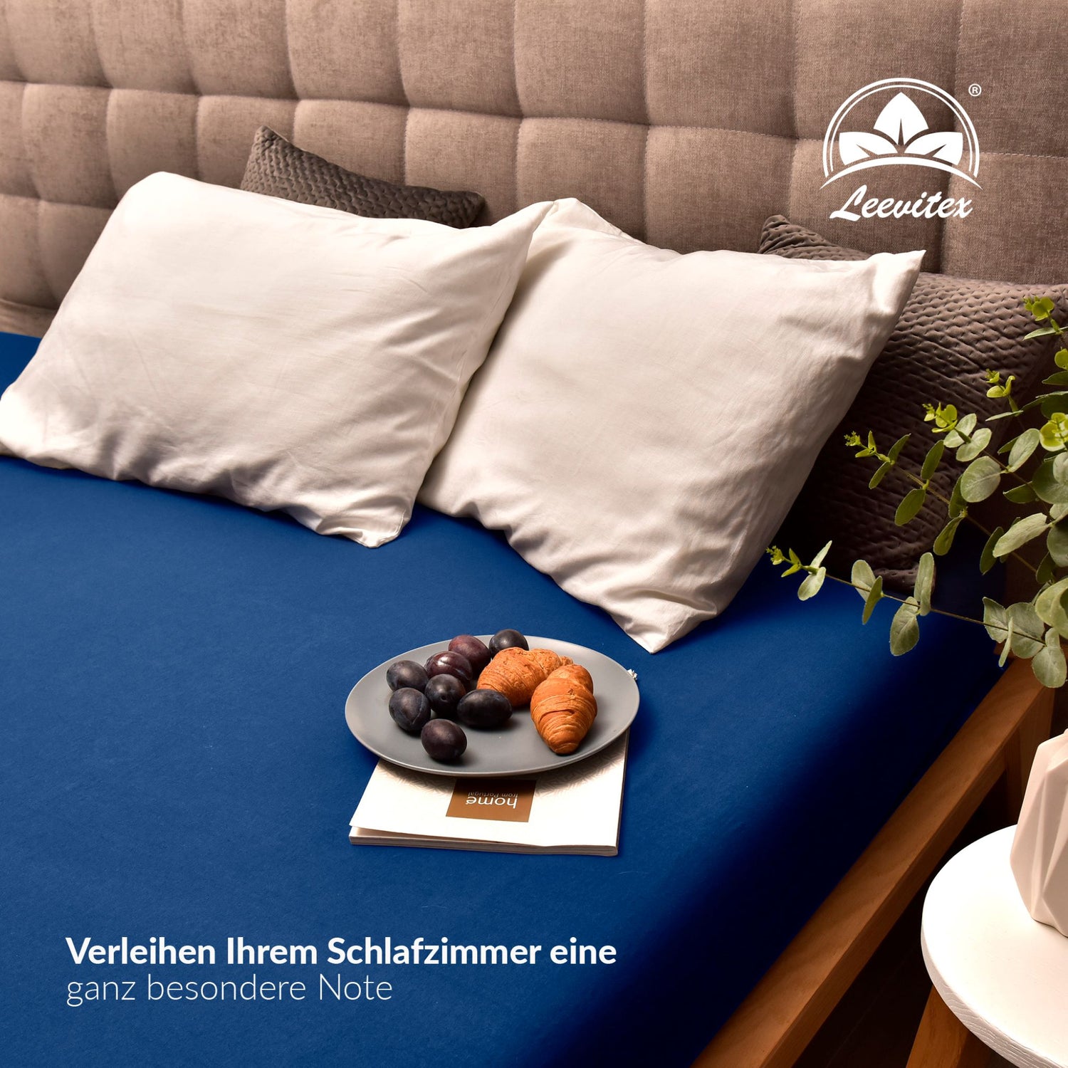 Topper Spannbettlaken 180x200 bis 200x200 / 220 cm
