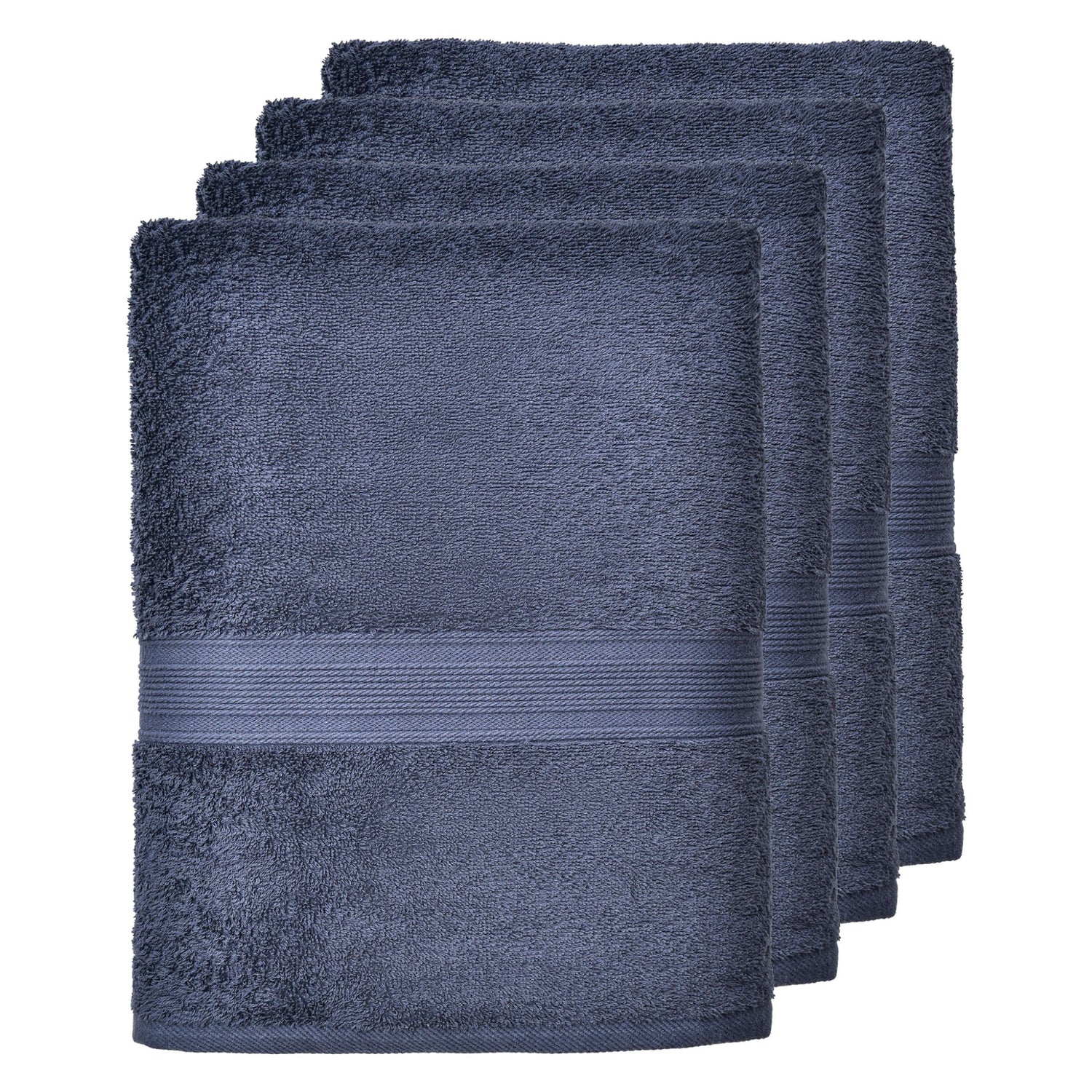 Handtücher von Leevitex – 4er Set, 100% Baumwolle, 50 x 100 cm, weich und saugfähig