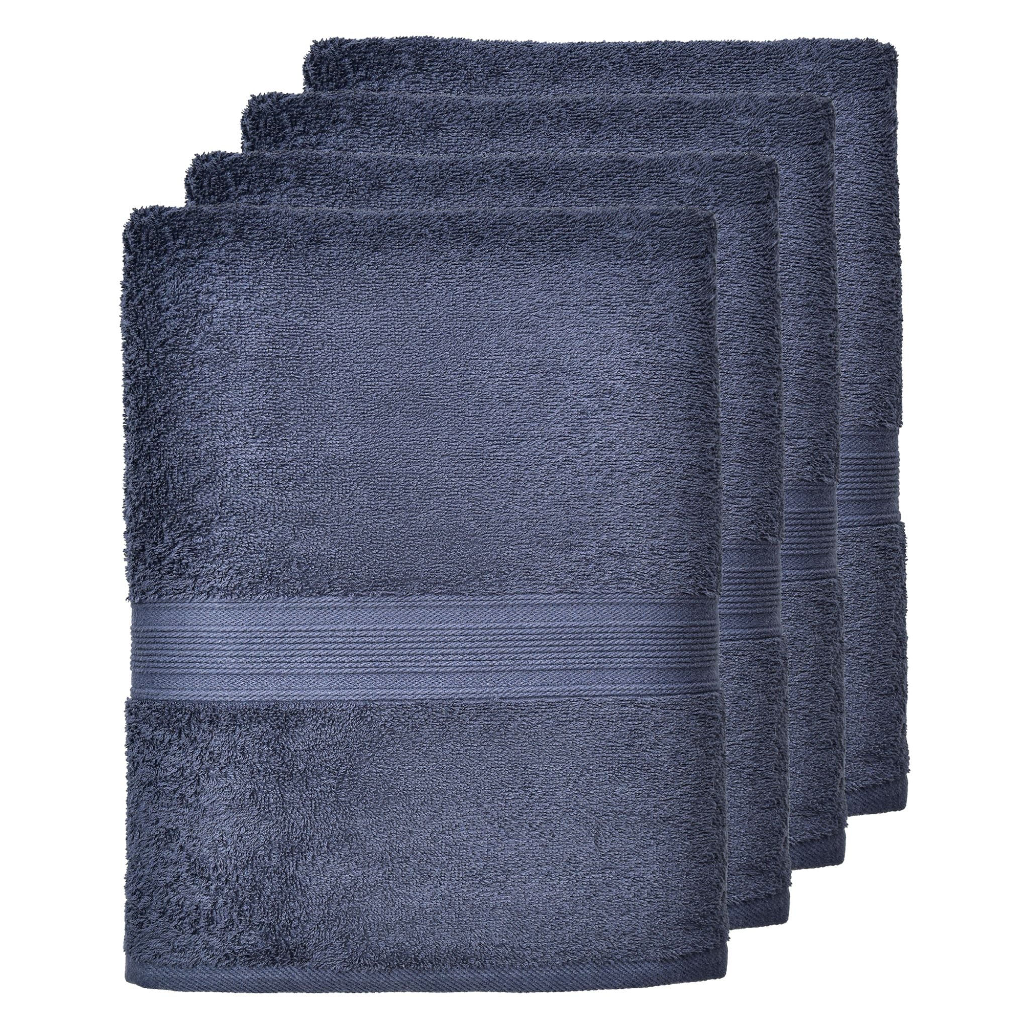 Handtücher von Leevitex – 4er Set, 100% Baumwolle, 50 x 100 cm, weich und saugfähig