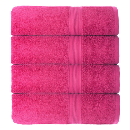 Handtücher von Leevitex – 4er Set, 100% Baumwolle, 50 x 100 cm, weich und saugfähig