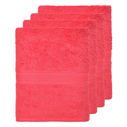 Handtücher von Leevitex – 4er Set, 100% Baumwolle, 50 x 100 cm, weich und saugfähig