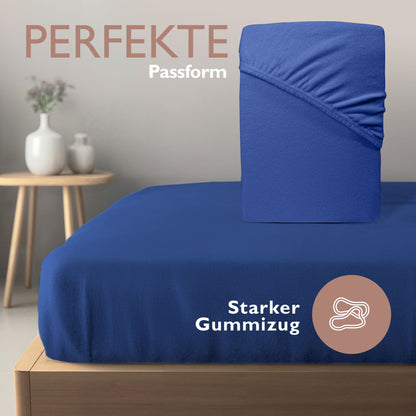 Winterspannbettlaken für 90x200 bis 100x200 cm