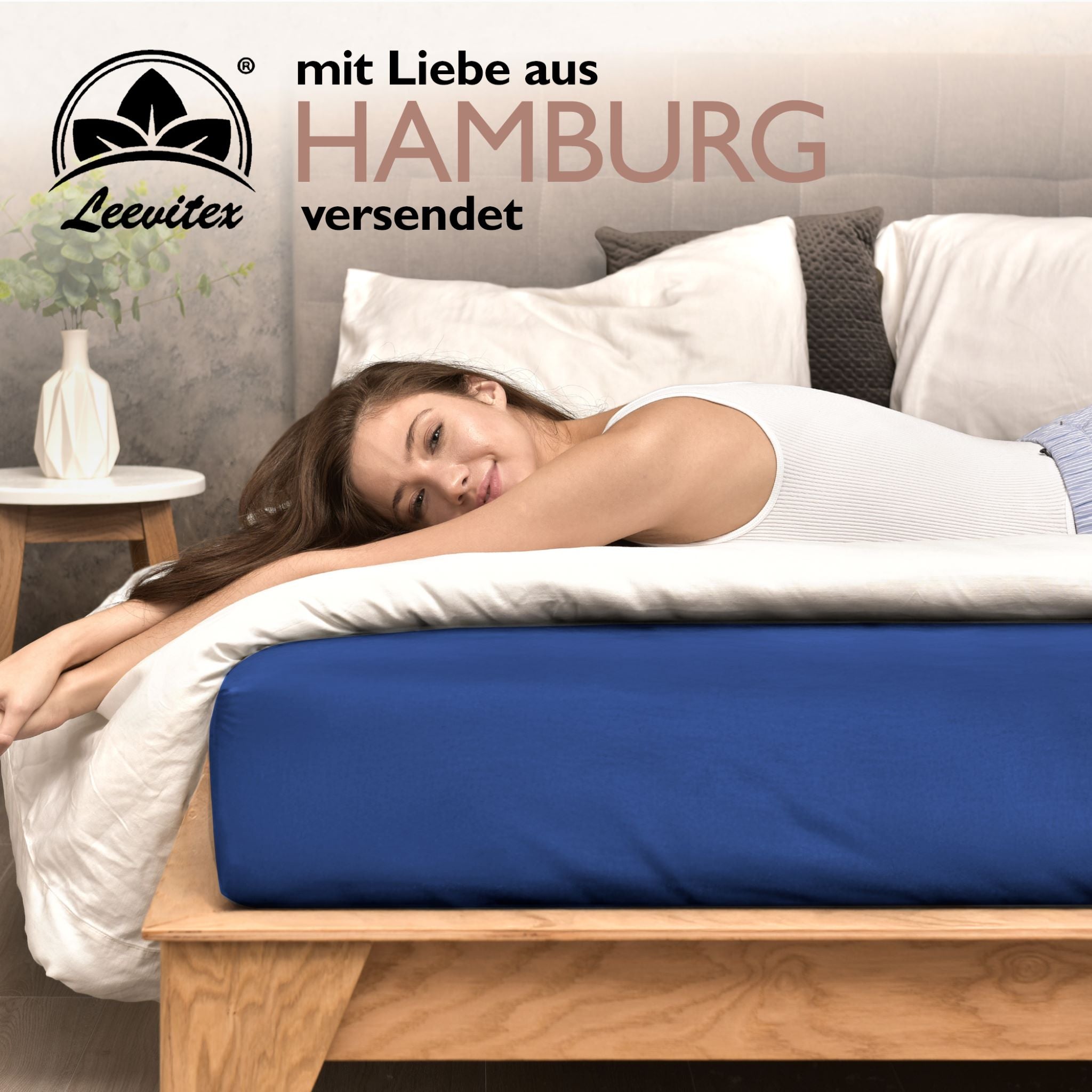 Winterspannbettlaken für 90x200 bis 100x200 cm