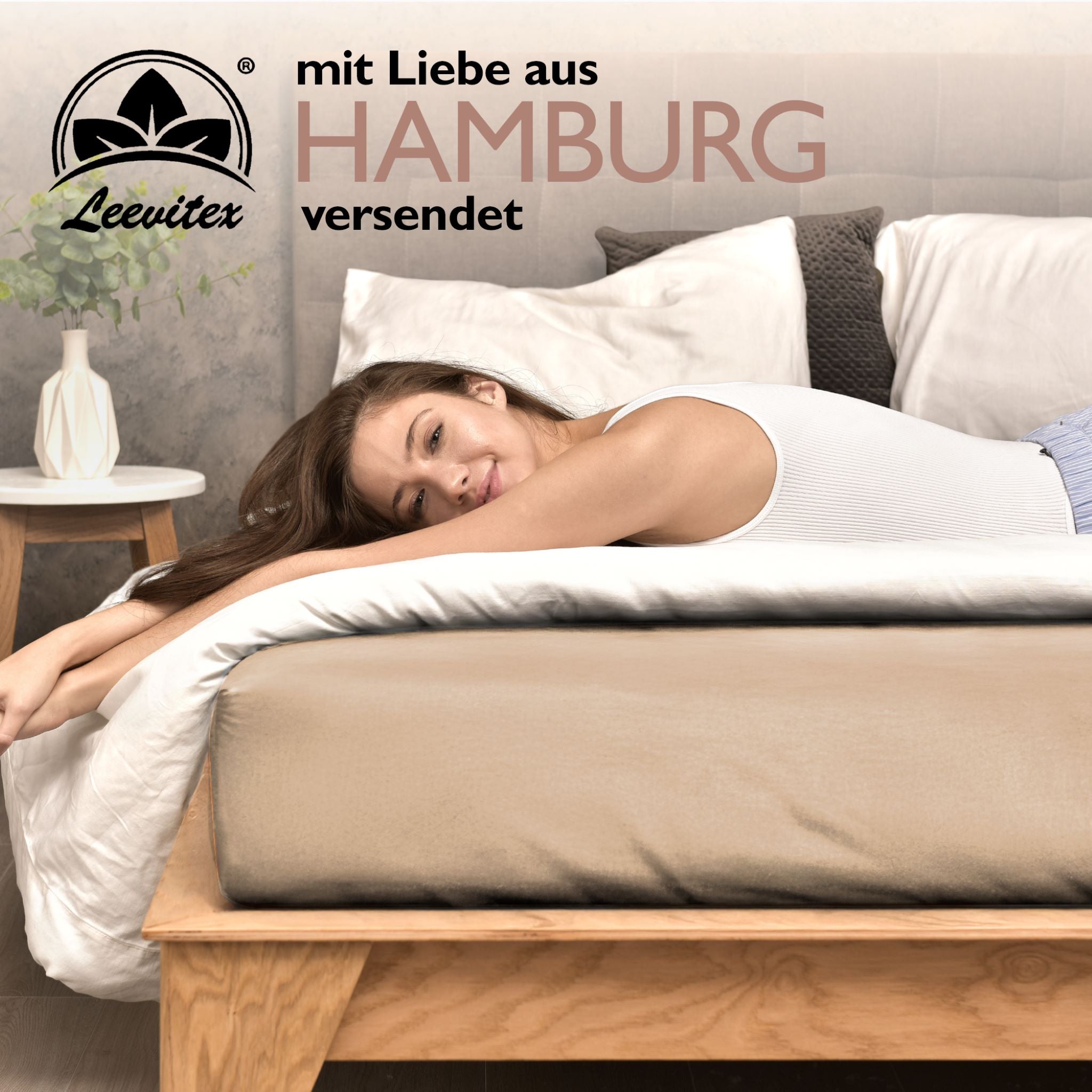 Winterspannbettlaken für 90x200 bis 100x200 cm