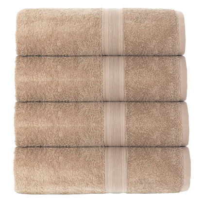 Handtücher von Leevitex – 4er Set, 100% Baumwolle, 50 x 100 cm, weich und saugfähig