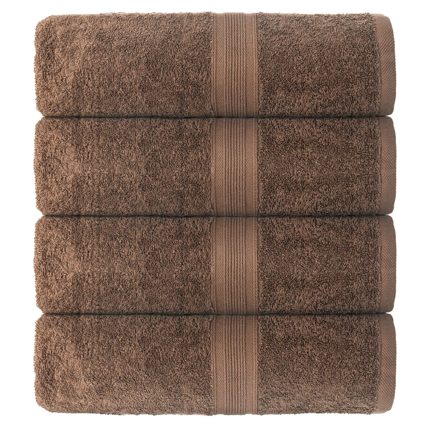 Handtücher von Leevitex – 4er Set, 100% Baumwolle, 50 x 100 cm, weich und saugfähig