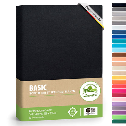 Topper Spannbettlaken 140x200 bis 160x200 / 220 cm