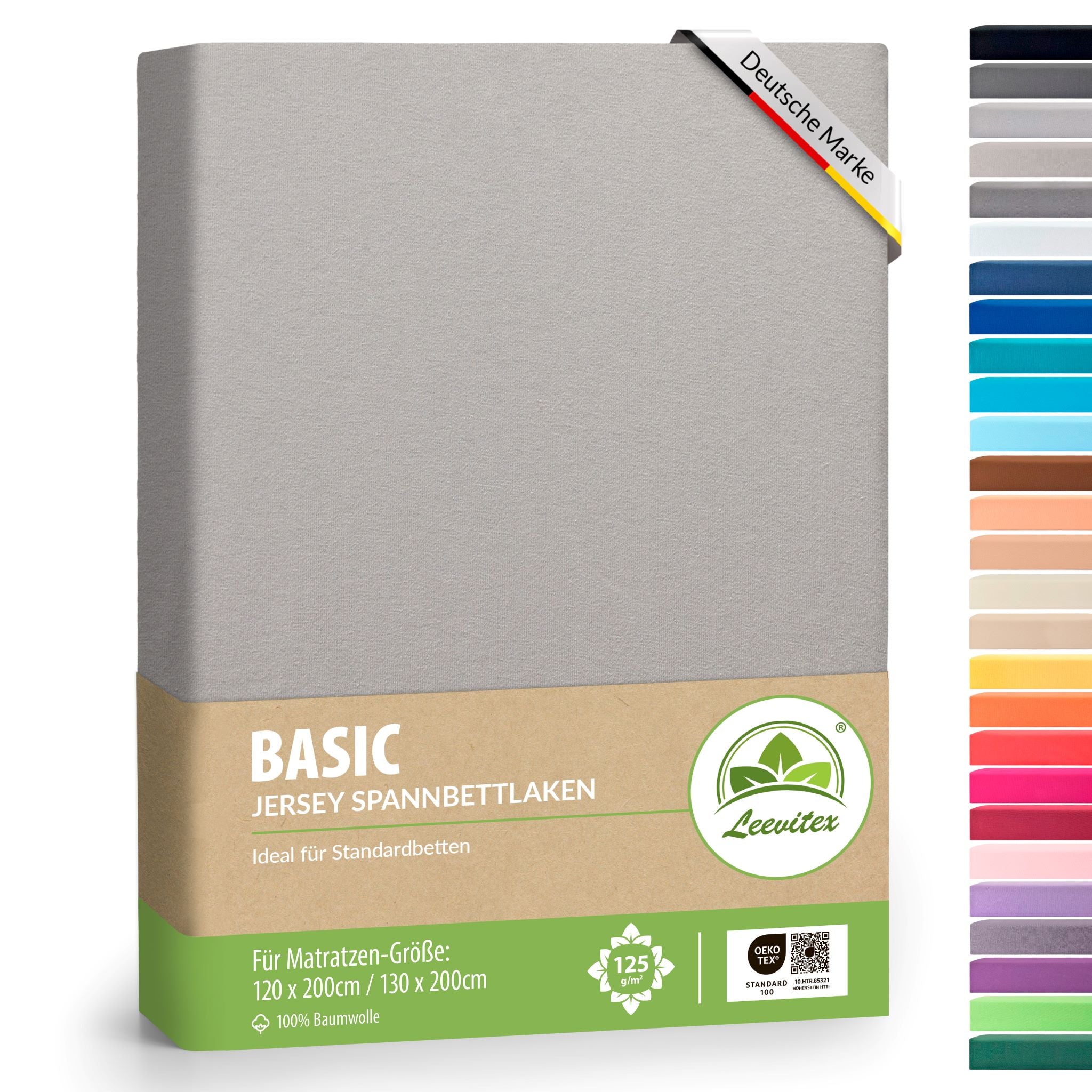 Basic Spannbettlaken 120x200 cm