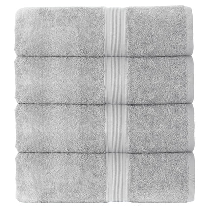 Handtücher von Leevitex – 4er Set, 100% Baumwolle, 50 x 100 cm, weich und saugfähig