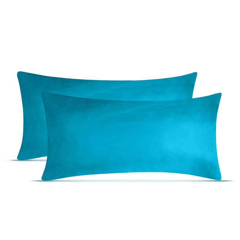Kissenbezüge 2er Set 40x60 cm - 100% Baumwolle, stilvoll und gemütlich
