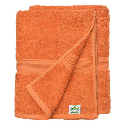 Saunatücher aus 100% Baumwolle im 2er Set – 80 x 200 cm, weich und saugfähig