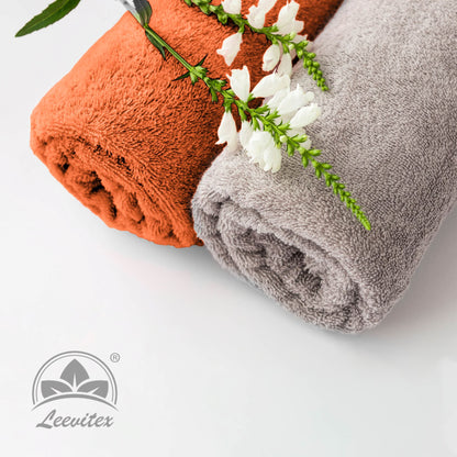 Saunatücher aus 100% Baumwolle im 1er Set – 80 x 200 cm, weich und saugfähig