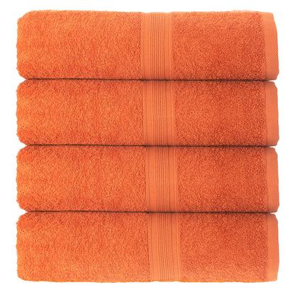 Handtücher von Leevitex – 4er Set, 100% Baumwolle, 50 x 100 cm, weich und saugfähig