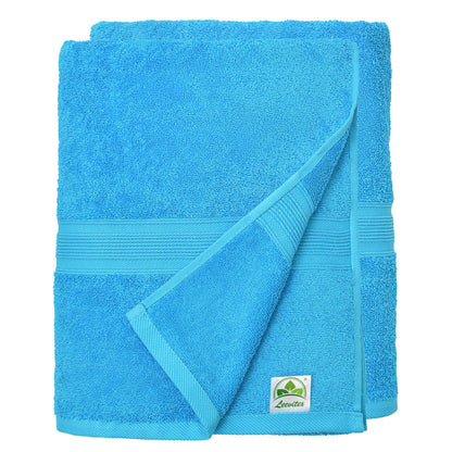 Saunatücher aus 100% Baumwolle im 2er Set – 80 x 200 cm, weich und saugfähig