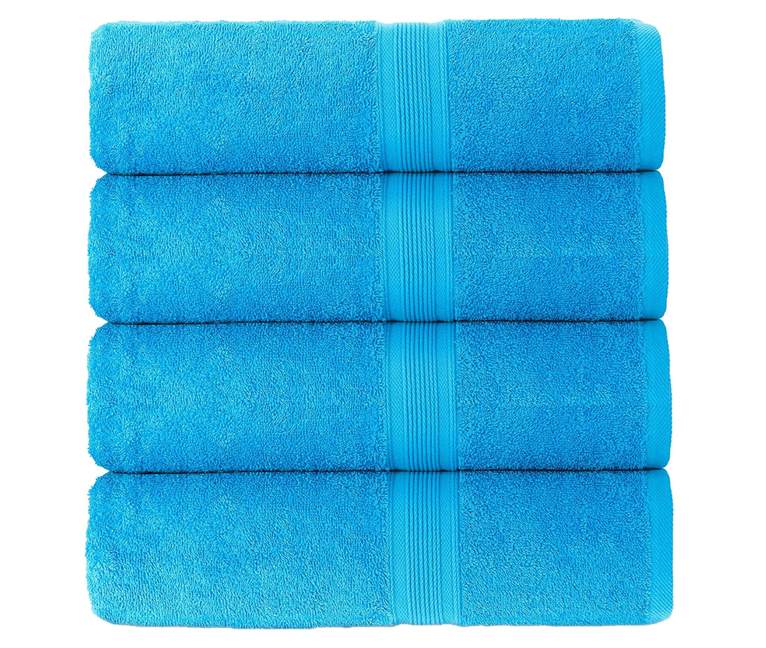 Handtücher von Leevitex – 4er Set, 100% Baumwolle, 50 x 100 cm, weich und saugfähig