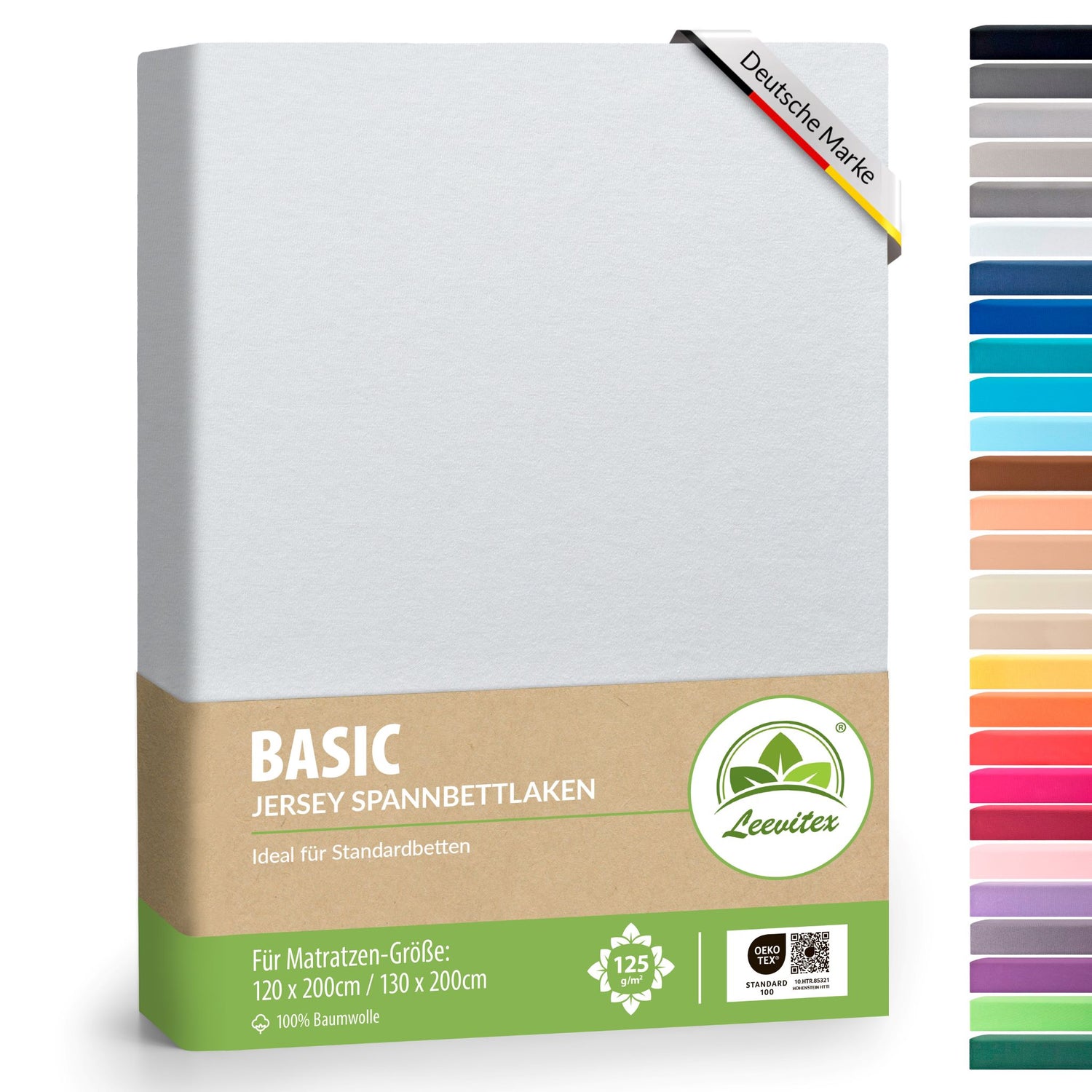 Basic Spannbettlaken 120x200 cm