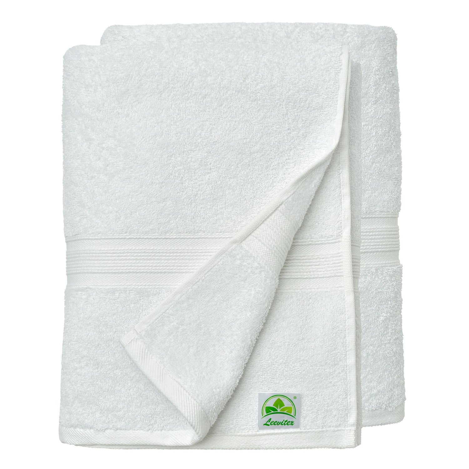 Saunatücher aus 100% Baumwolle im 2er Set – 80 x 200 cm, weich und saugfähig