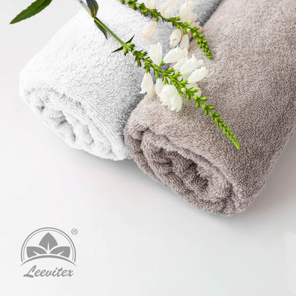 Saunatücher aus 100% Baumwolle im 1er Set – 80 x 200 cm, weich und saugfähig