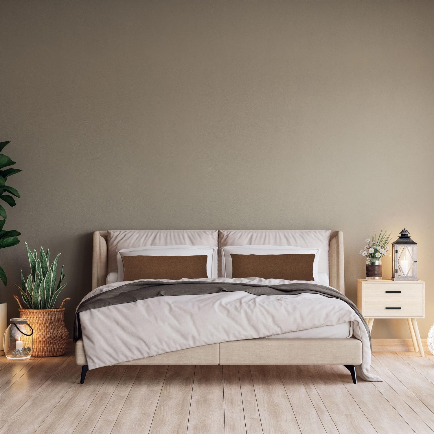 Kissenbezüge 2er Set 40x80 cm - 100% Baumwolle, stilvoll und gemütlich