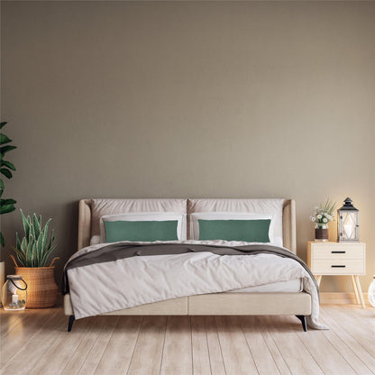 Kissenbezüge 2er Set 40x60 cm - 100% Baumwolle, stilvoll und gemütlich