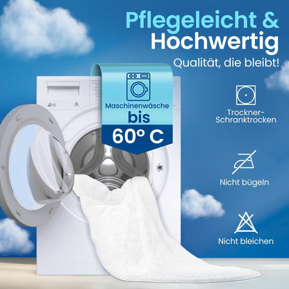 Matratzenschoner - wasserdicht &amp; geräuscharm, 80% Baumwolle und 20% Polyester, atmungsaktiver Matratzenschutz