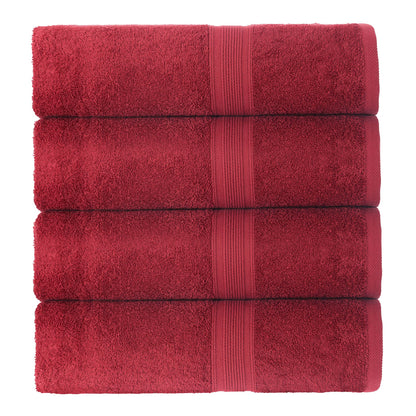 Handtücher von Leevitex – 4er Set, 100% Baumwolle, 50 x 100 cm, weich und saugfähig