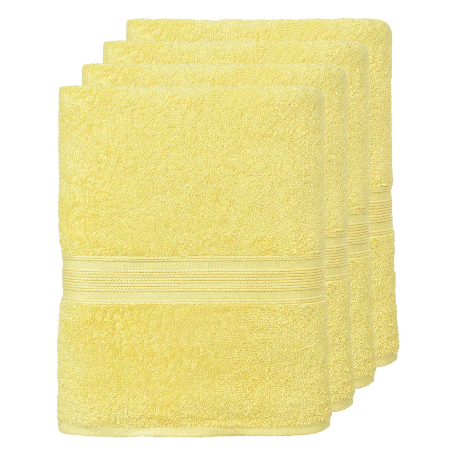 Handtücher von Leevitex – 4er Set, 100% Baumwolle, 50 x 100 cm, weich und saugfähig